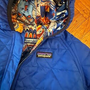 Toddler Patagonia Blue Snowsuit / One Piece Bunting